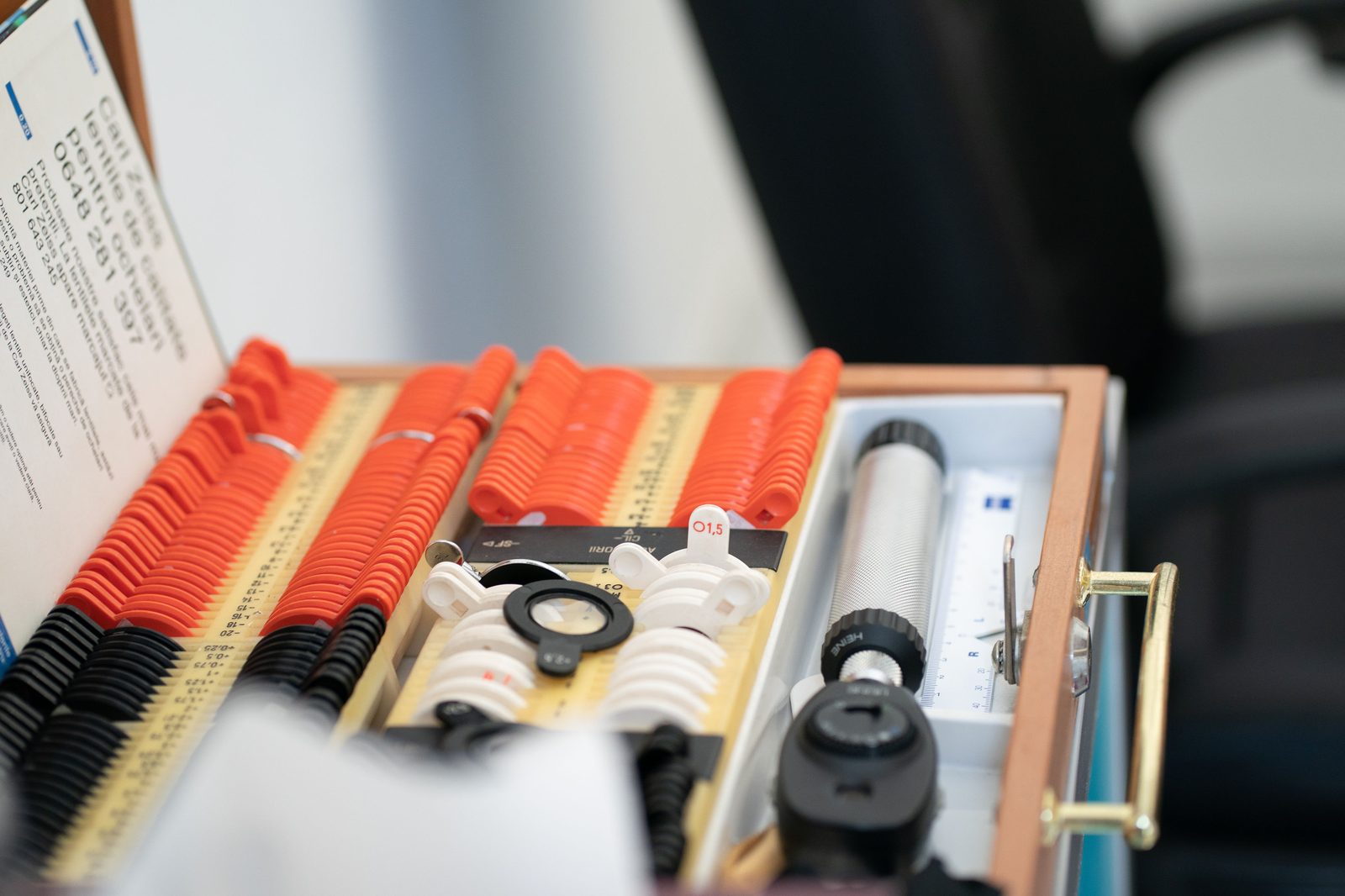 Set lentile de probă